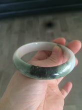Load image into Gallery viewer, Type A 100% Natural green/purple/pink/white (福禄寿)  Jadeite Jade bangle  56.7mm G52
