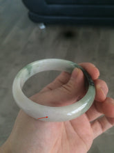 Load image into Gallery viewer, Type A 100% Natural green/purple/pink/white (福禄寿)  Jadeite Jade bangle  56.7mm G52
