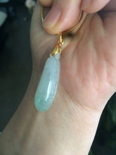 Load image into Gallery viewer, 卖了 100% Natural icy green blessed melon Jadeite Jade pendant XP2
