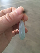 Load image into Gallery viewer, 卖了 100% Natural icy green blessed melon Jadeite Jade pendant XP2
