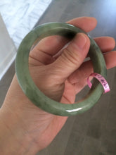 Load image into Gallery viewer, Certified 59.4mm green jadeite jade bangle 100% natural type A R32-6560
