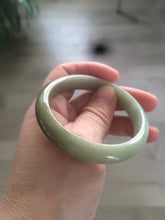 Load image into Gallery viewer, Sale! 52.5mm type A100% Natural green/yellow/brown oval Jadeite Jade bangle G50
