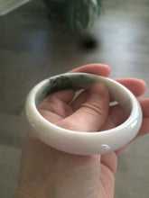 Load image into Gallery viewer, Type A 100% Natural green/purple/pink/white (福禄寿)  Jadeite Jade bangle  56.7mm G52
